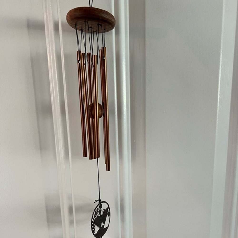 NWT Woodstock chimes Butterfly Blossoms wind chime